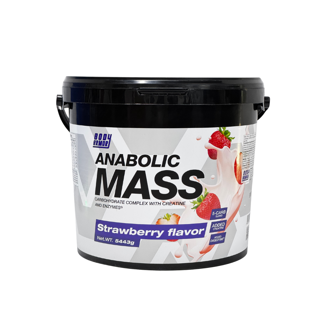 Body Armor Anabolic Mass, Strawberry flavor, 5443g