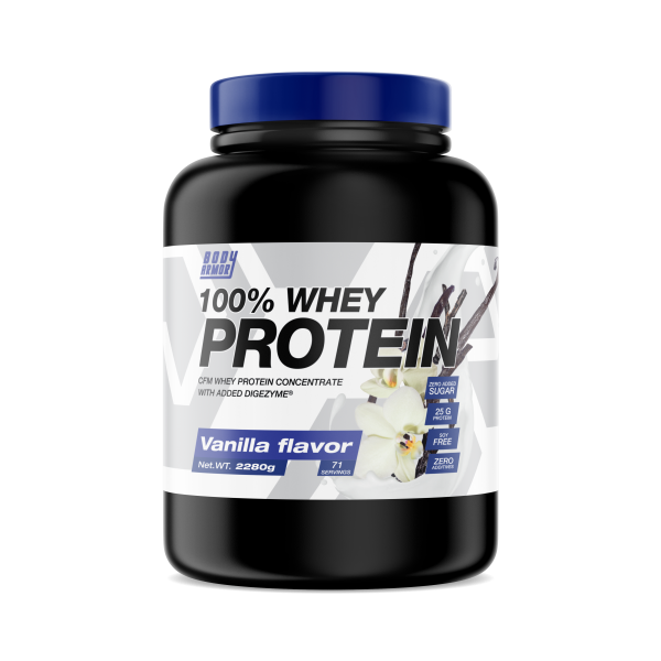 Indulge in Excellence with 100% Whey Protein - Vanilla, 2280g