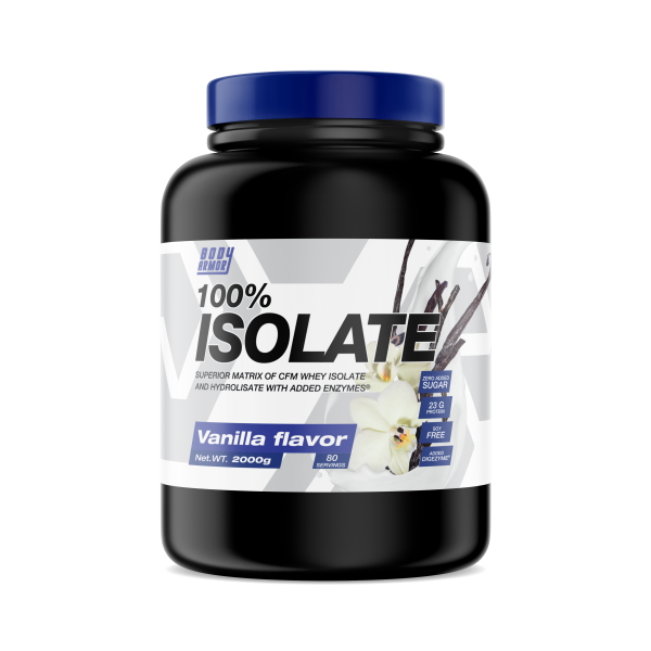 Unlock Your Potential with 100% Isolate Vanilla Protein - 2000g