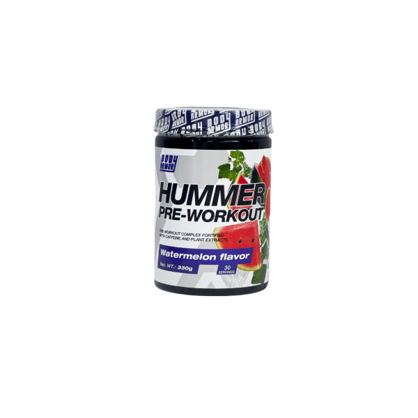 Body Armor Hummer Pre-Workout – Watermelon Flavor, 330g