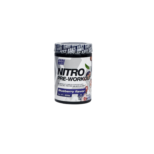 Body Armor Nitro Pre Workout - Blueberry, 300g